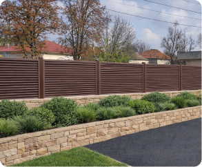 Хоризонтална ограда Пирамида