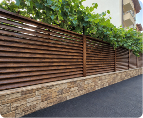 Хоризонтална ограда Зета