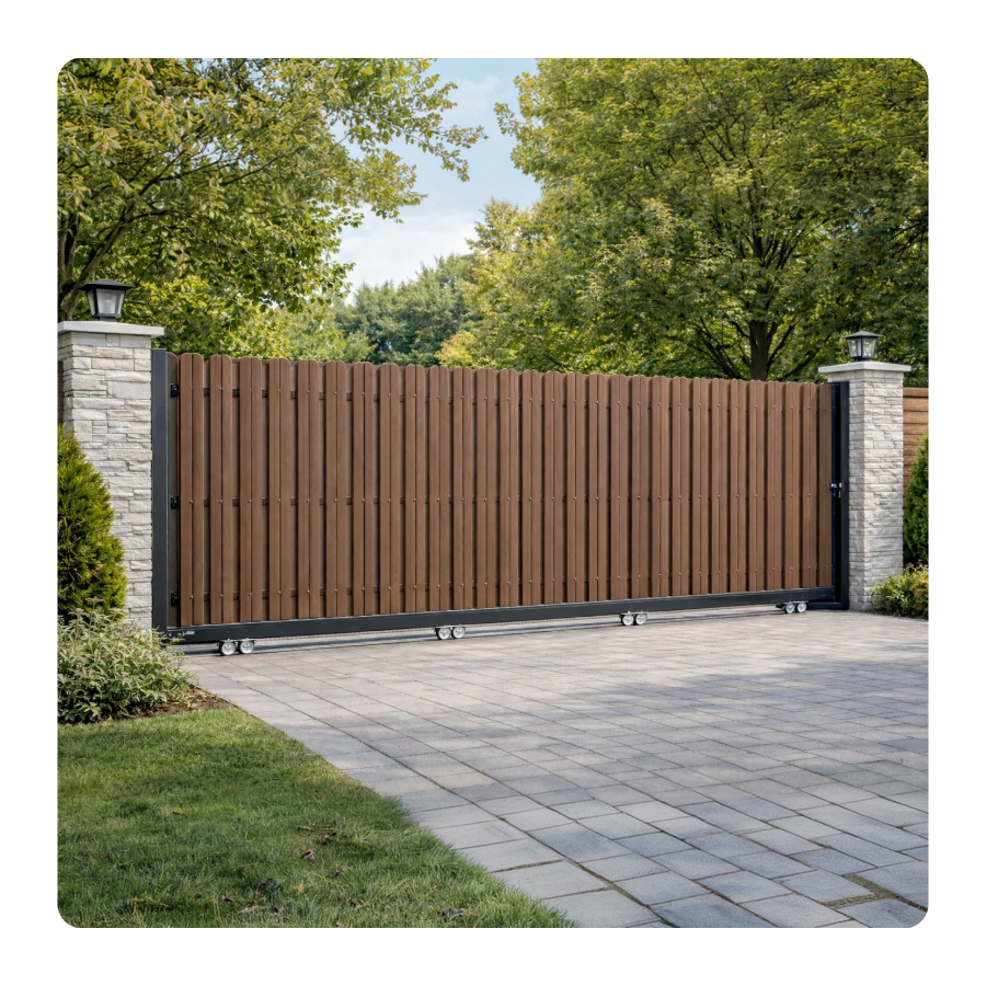 Плъзгаща врата Класик с долна релса