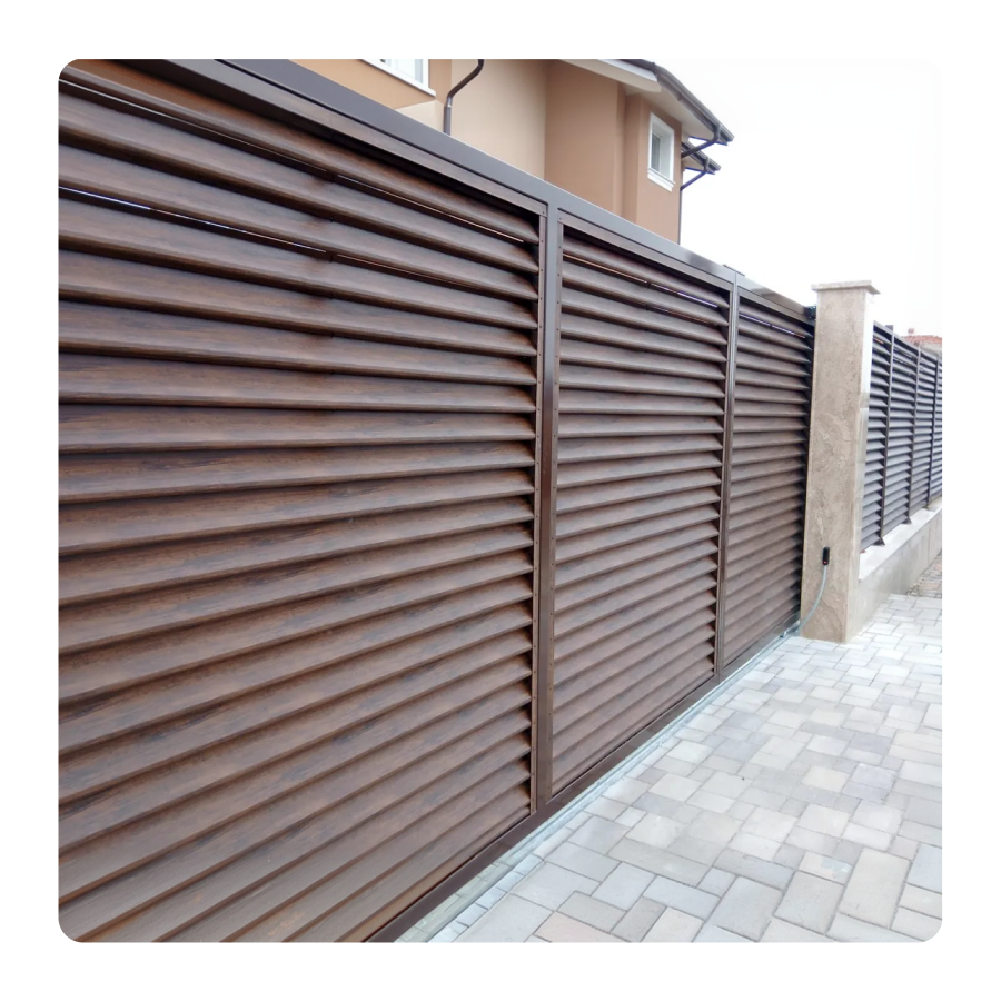 Плъзгаща врата Зета с долна релса